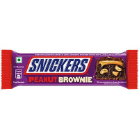 SNICKERS Peanut Brownie šokolādes batoniņš 45g | Multum