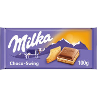 MILKA Choco Swing šokolaaditahvel küpsisega 100g | Multum