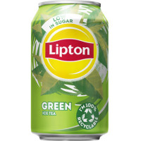 LIPTON roheline jäätee, purk 330ml | Multum