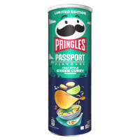 PRINGLES traškučiai su tailandietiško stiliaus žalio kario skoniu 165g | Multum