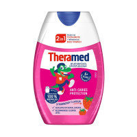 THERAMED 2in1 Junior zobu pasta ar zemeņu garšu (no 6+ gadiem) 75ml | Multum