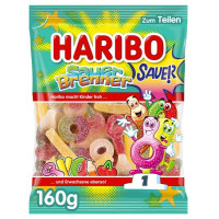 HARIBO Sauer degiklio želė saldainiai 160g | Multum