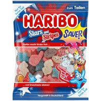 HARIBO Stars and Stripes Jelly komm 175g | Multum