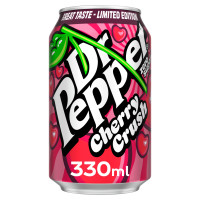 DR.. PEPPERR UK Zero Cherry Crush, skardinė 330ml | Laravel