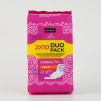SENCE sanitariniai paketai (Normal Plus) 2x10vnt | Multum