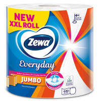 ZEWA Everyday XXL Jumbo 2 sluoksnių popierinis rankšluostis 440 lapų | Laravel
