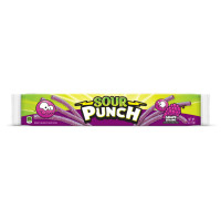 SOUR PUNCH vynuogių šiaudeliai želė saldainiai 57g | Multum