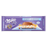 MILKA traškus jogurto šokolado batonėlis 300g | Laravel