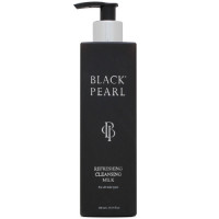 BLACK PEARL atsvaidzinošs, attirošs pieniņš sejas ādai ar pērļu pulveri 300ml | Multum