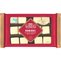 LAMBERTZ Dominoes konfektes baltajā šokolādē 175g | Multum