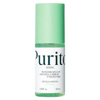 PURITO SEOUL Wonder Releaf serumas veido odai su Centella Asiatica ekstraktu, be kvapiųjų medžiagų 60ml | Multum