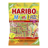 HARIBO Miami Fizz veganiški želė saldainiai 425 g | Multum