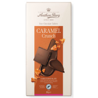 ANTHON BERG juodojo šokolado plytelė su karamelės gabalėliais 80g | Laravel