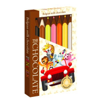 SWEET HAPPY Jeep Safari beļģu piena šokolādes zīmuļi 100g | Multum