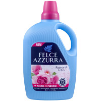FELCE AZZURRA Rose & Lotus skalbinių minkštiklis (75x) 3L | Multum