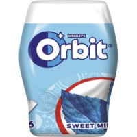 ORBIT Saldžiųjų mėtų kramtomoji guma (46), 64g skardinėje | Multum