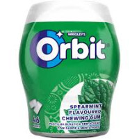 ORBIT Spearmint närimiskumm, purgis (46) 64g | Laravel