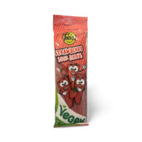 TOBIES Sour Strawberry Belts Jelly Candy 180g | Multum
