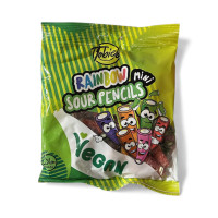 TOBIES Rainbow Mini Hapu Pliiatsid Jelly Candy 180g | Multum