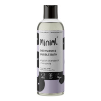 MINIML dušo želė ir vonios putos su levandų ir ramunėlių aromatu 500ml | Multum