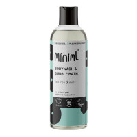 MINIML dušo želė ir vonios putos su arbatmedžio ir mėtų aromatu 500ml | Multum