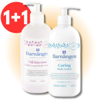 BARNANGEN Ķermeņa losjonu komplekts (Caring, Oil Intense) | Multum