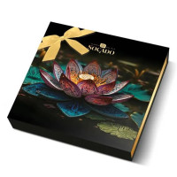 SOCADO šokoladiniai šokoladai Praline Black Lotus 200g | Multum