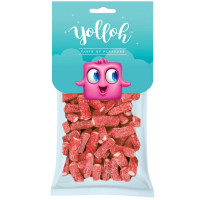 YOLLOH Sweet Red Tubes želė saldainiai 120g | Multum