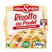 WILLIAM SAURIN Rizotas su vištiena ir grybais 280g | Multum
