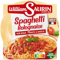 WILLIAM SAURIN Spagečiai Bolonijos padaže su jautiena 300g | Multum