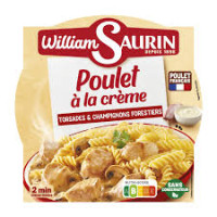 WILLIAM SAURIN Vista grietinėlės padaže su makaronais ir grybais 280g | Multum