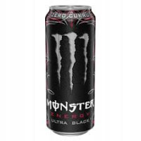 MONSTER ENERGY Ultra Black energetinis gėrimas 500ml | Multum