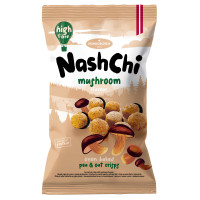NASHCHI zirņu un auzu čipsi ar sēņu garšu 60g | Multum