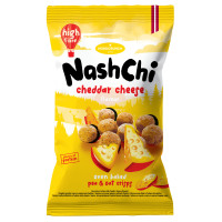 NASHCHI herne- ja kaerakrõpsud cheddar-juustu maitsega, 60g | Multum