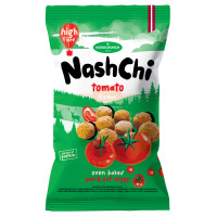 NASHCHI herne- ja kaerakrõpsud tomatimaitsega, 60g | Multum