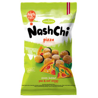NASHCHI žirnių ir avižų traškučiai picos skonio 60g | Multum
