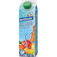 DURSTLOESCHER persikų šalta arbata, tetrapack 1000ml | Multum