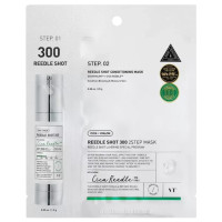 VT COSMETICS Švelni Reedle Shot 300 2 žingsnių kaukė veido odai su mikroadatomis 1,5g; 25g | Multum