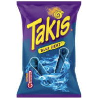 TAKIS Blue Heat kukurūzų užkandis 100g | Multum
