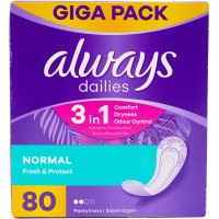 ALWAYS Normal Fresh kasdieniai įdėklai 80vnt | Multum