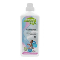 PIERPAOLI EKOS Kūdikių skalbinių ploviklis švelniems audiniams (skalbti rankomis ir skalbimo mašinoje) (20x) 1000ml | Multum