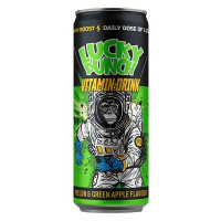 LUCKY PUNCH Melon-Green Apple vitamīnu dzēriens 330ml | Multum
