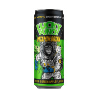 LUCKY PUNCH Melon-Green Apple vitamīnu dzēriens 330ml | Multum