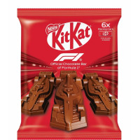 KITKAT F1 lenktyninių automobilių vafliniai batonėliai 66g | Multum