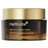 MEDICUBE Deep Vita Capsule krēms sejas ādai ar C vitamīnu un niacinamīdu 55g | Multum