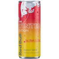 RED BULL The Winter Edition Fuji obuolių imbiero energetinis gėrimas 250 ml | Multum