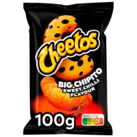 CHEETOS Big Chipito saldus čili kukurūzų užkandis 100g | Multum