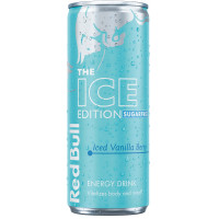 RED BULL Ice Edition vanilinių uogų energetinis gėrimas 250ml | Multum