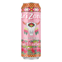 ARIZONA kivių braškių vaisių sulčių kokteilis, skardinė 650ml | Multum