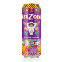 ARIZONA vaisių punšo sulčių kokteilis, skardinė 650ml | Multum